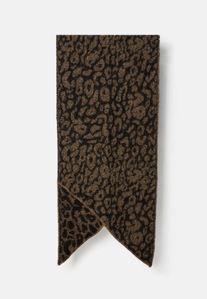 PCPYRON LONG ANIMAL SCARF - Fular - brown