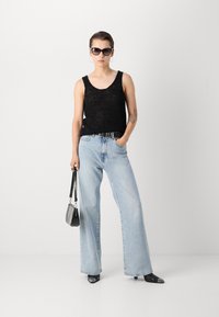 Marc O'Polo SLEEVELESS ROUNDNECK - Topper - black