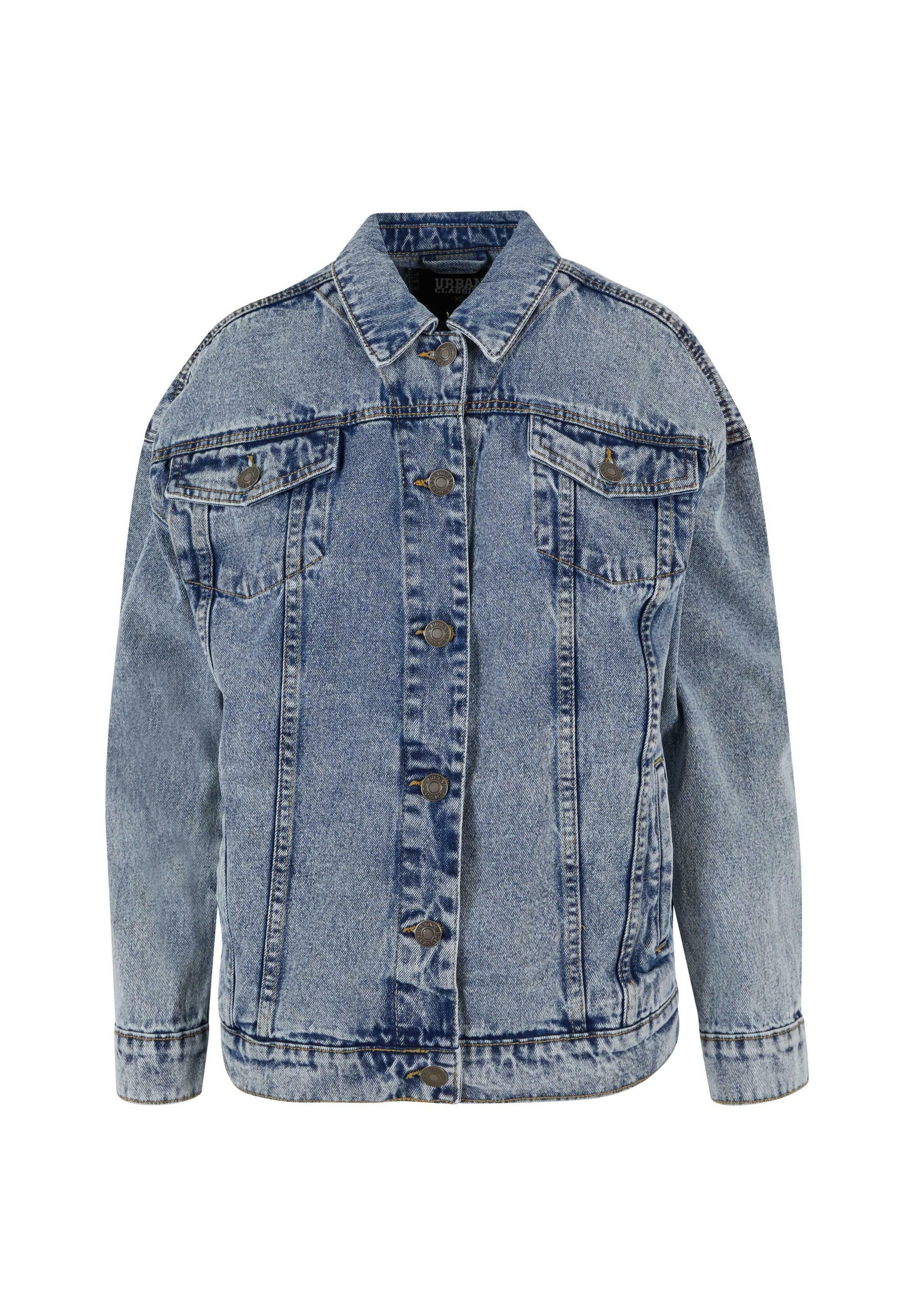 Urban Classics OVERSIZED 90'S - Denim jacket - tinted lightblue