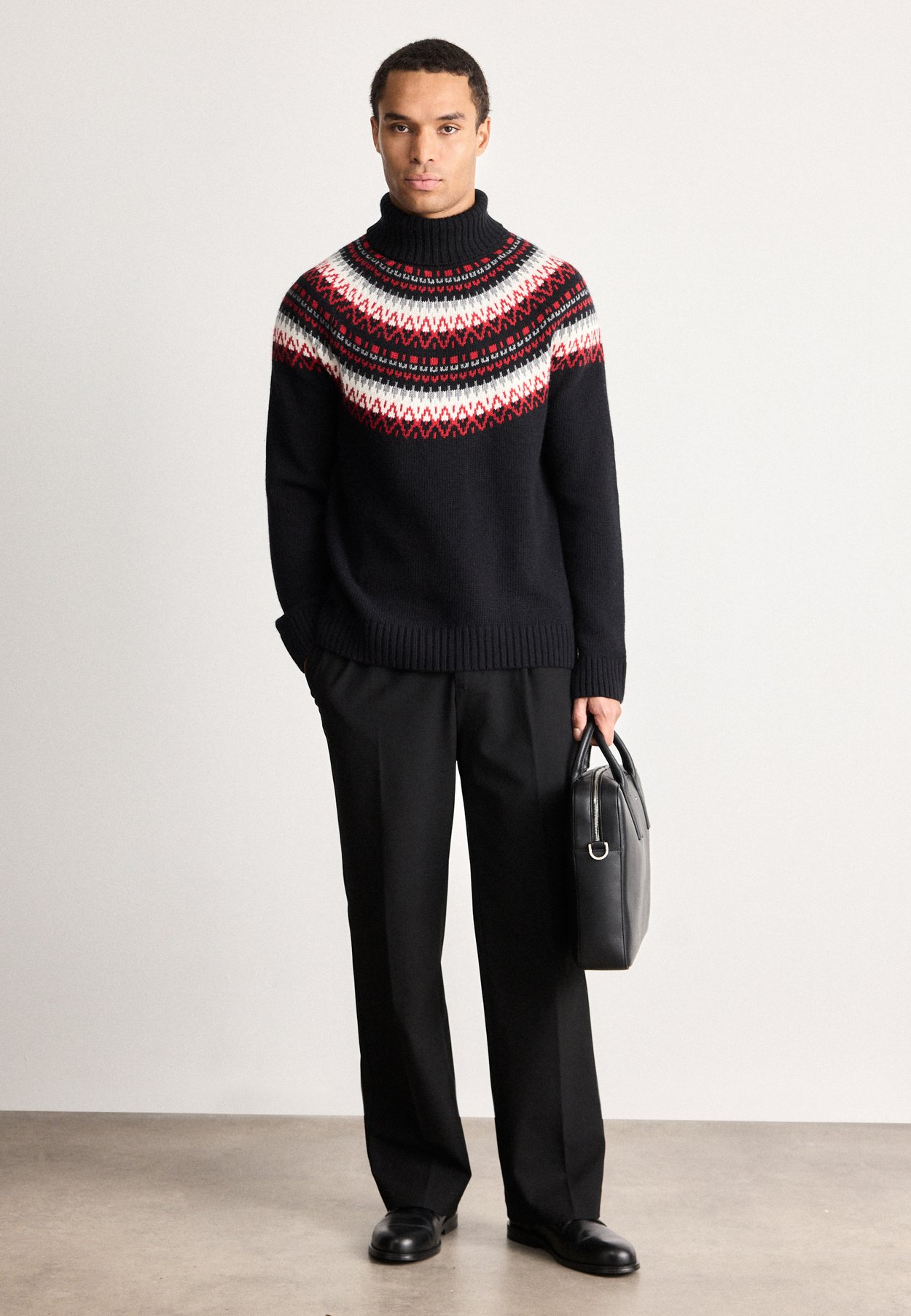 FAIR ISLE TURTLENECK