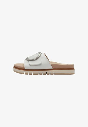 Mules - white nappa