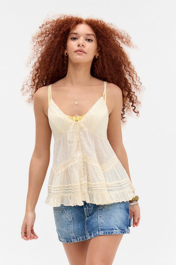 CARPENTER MINI - Denim skirt