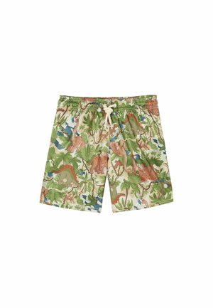 Badeshorts - multifarben w stampa jungle dinosaurs