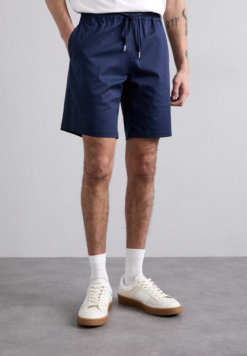 sandro - Shorts - bleu foncé, Forstør