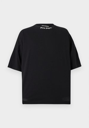 CLASSIC LOGO OVER TEE - T-Shirt print - black/off white