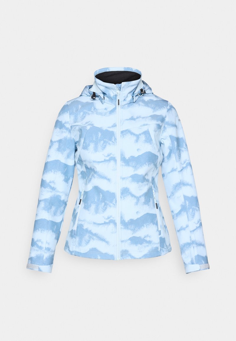 icepeak Softshelljas lichtblauw icepeak Softshelljas lichtblauw