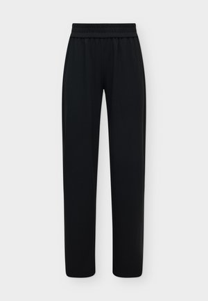ONLY, ONLEVI ELASTIC WIDE - Pantalon classique - black