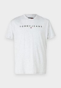 LINEAR LOGO TEE - T-shirts - silver grey