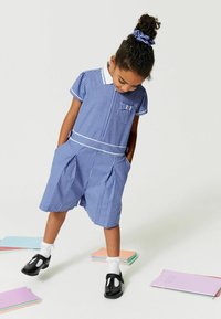 Clarks GINGHAM SCHOOL PLAYSUIT-REGULAR FIT - Jumpsuit - blue