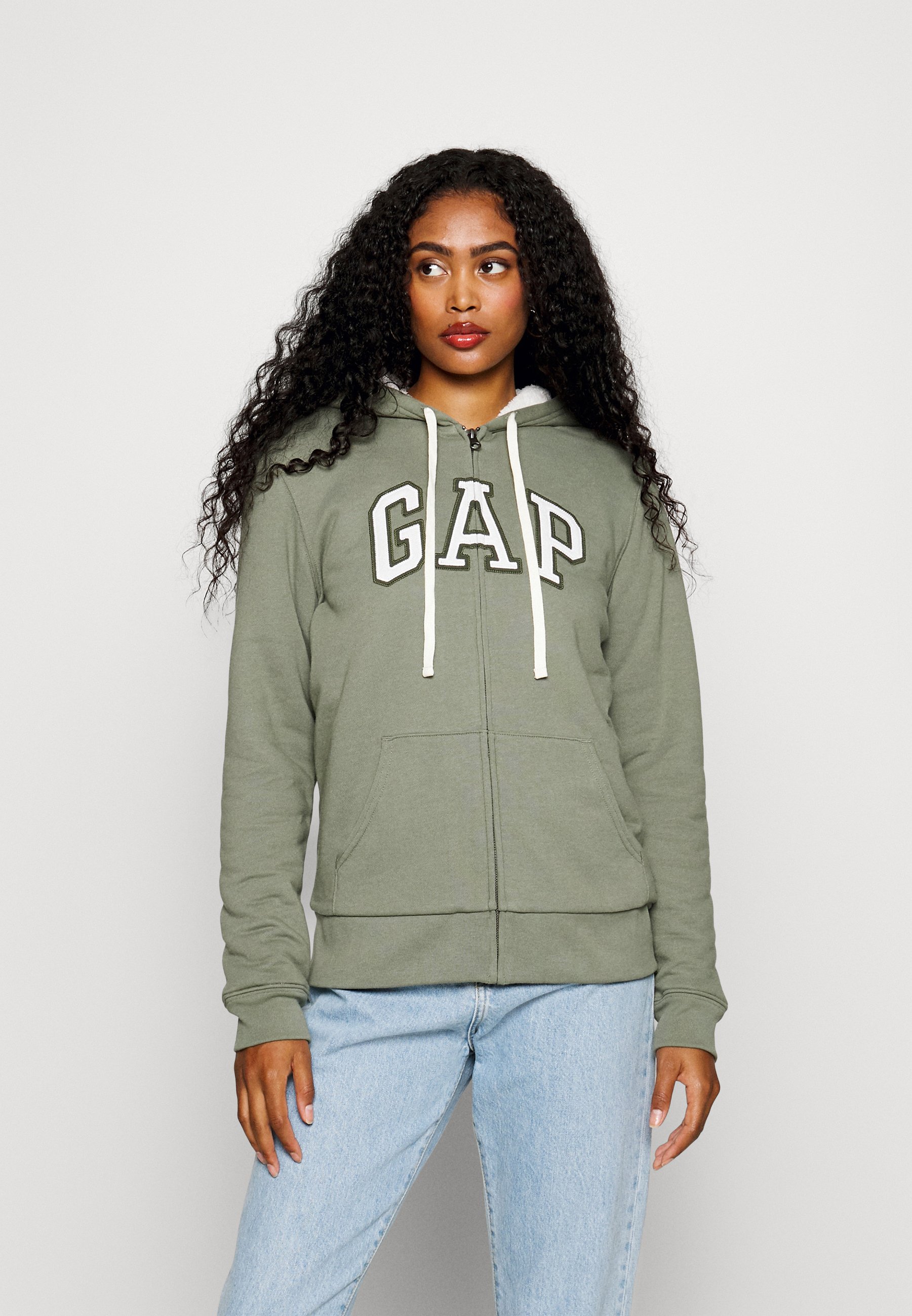 grey gap hoodie women's