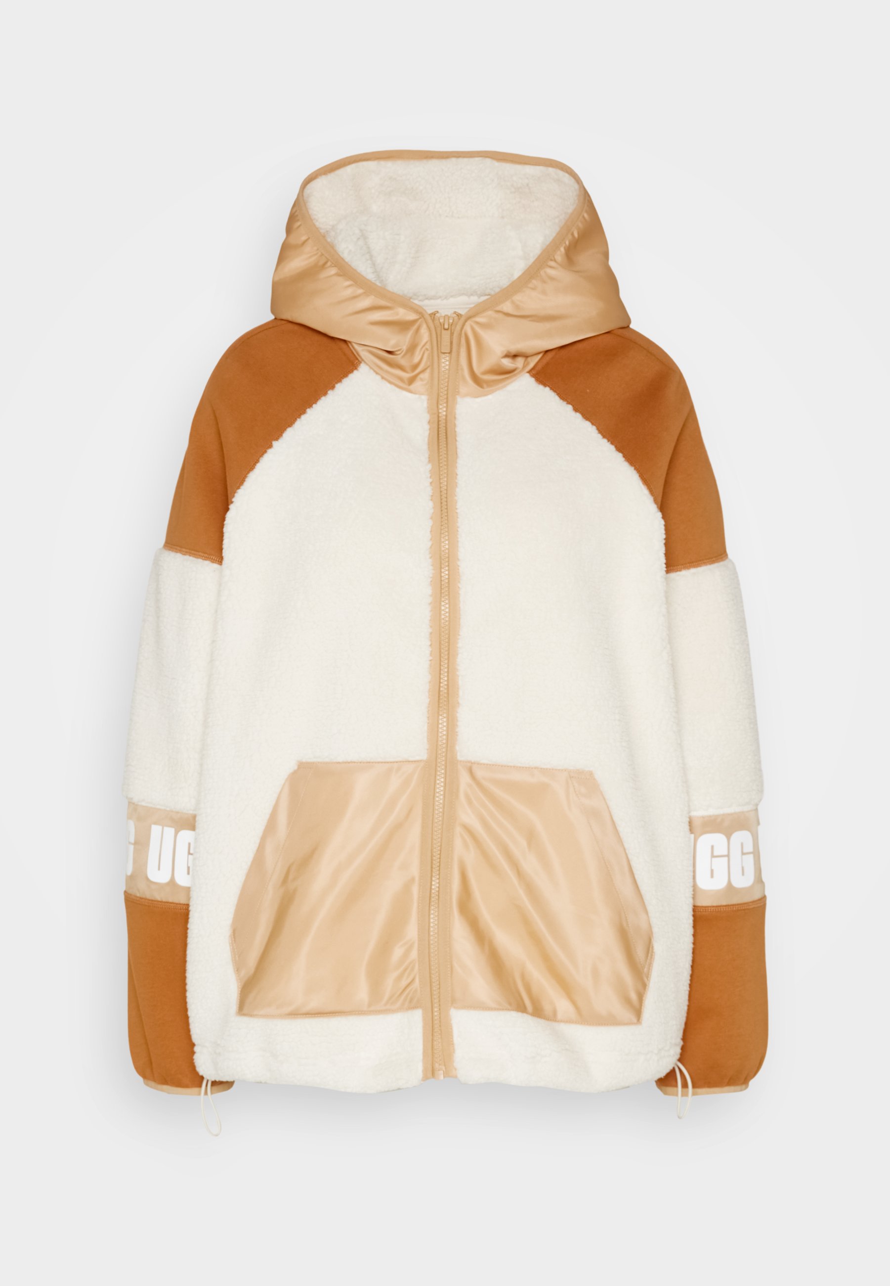 UGG CARRABELLA JACKET - Fleecejacke - plaster multi/offwhite
