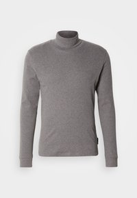 LONG SLEEVE TURTLE NECK - Ilgarankovis viršutinės dalies drabužis - graphite grey melange