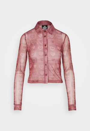 The Ragged Priest HEART - Blúzka so zapínaním na gombíky - red