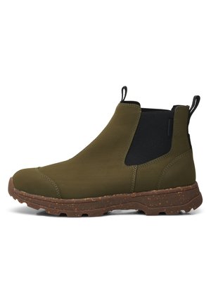 MELVIN TRACK - Stövletter - dark olive/gum
