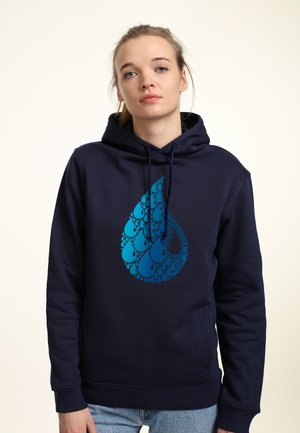 Henry Tiger MAGIC: THE GATHERING BLUE MANA SYMBOL - Kapuzenpullover - navy blue