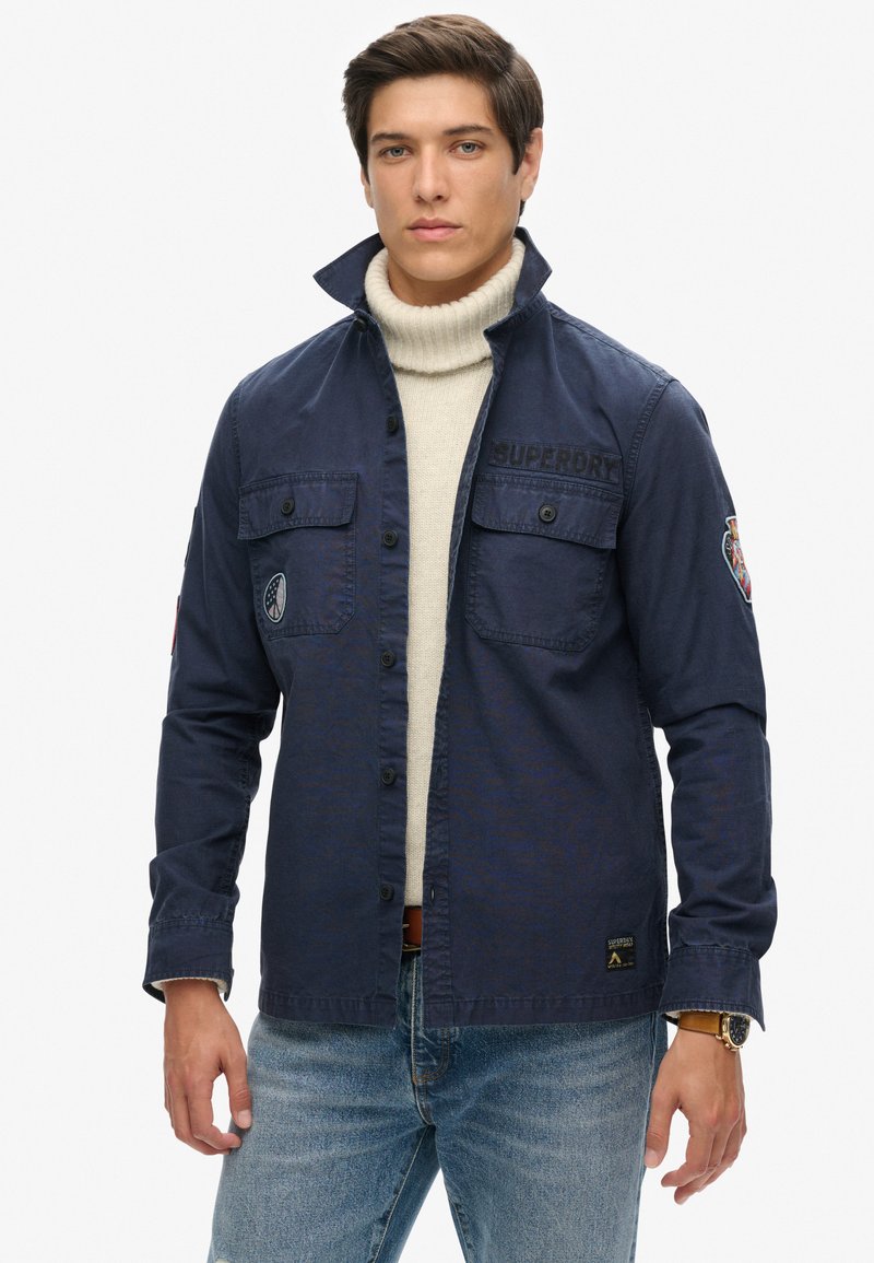 Superdry & Co DELTA - Camisa - eclipse navy