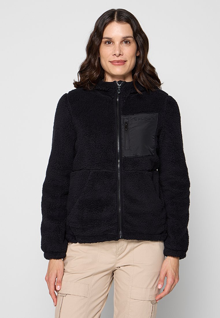 Spyder Fleecejas zwart