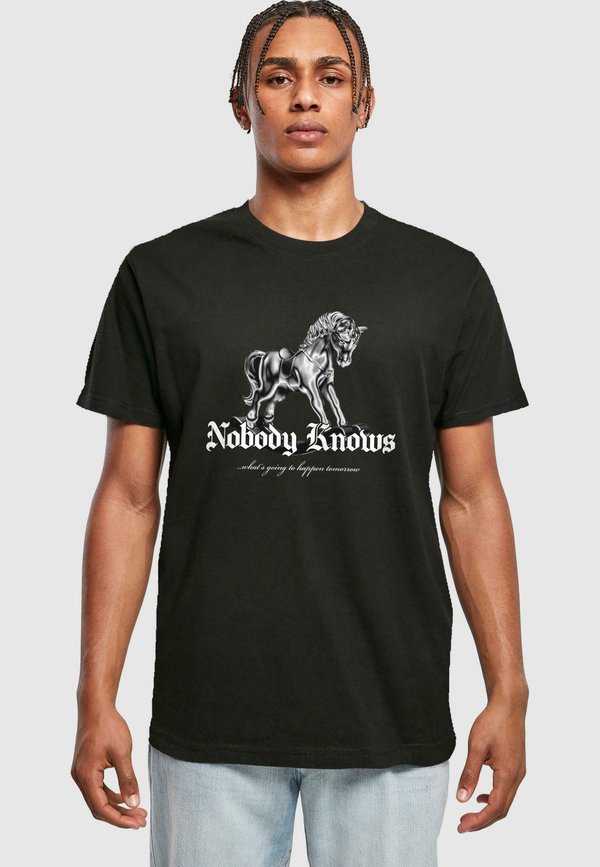NOBODY KNOWS TEE - T-Shirt print