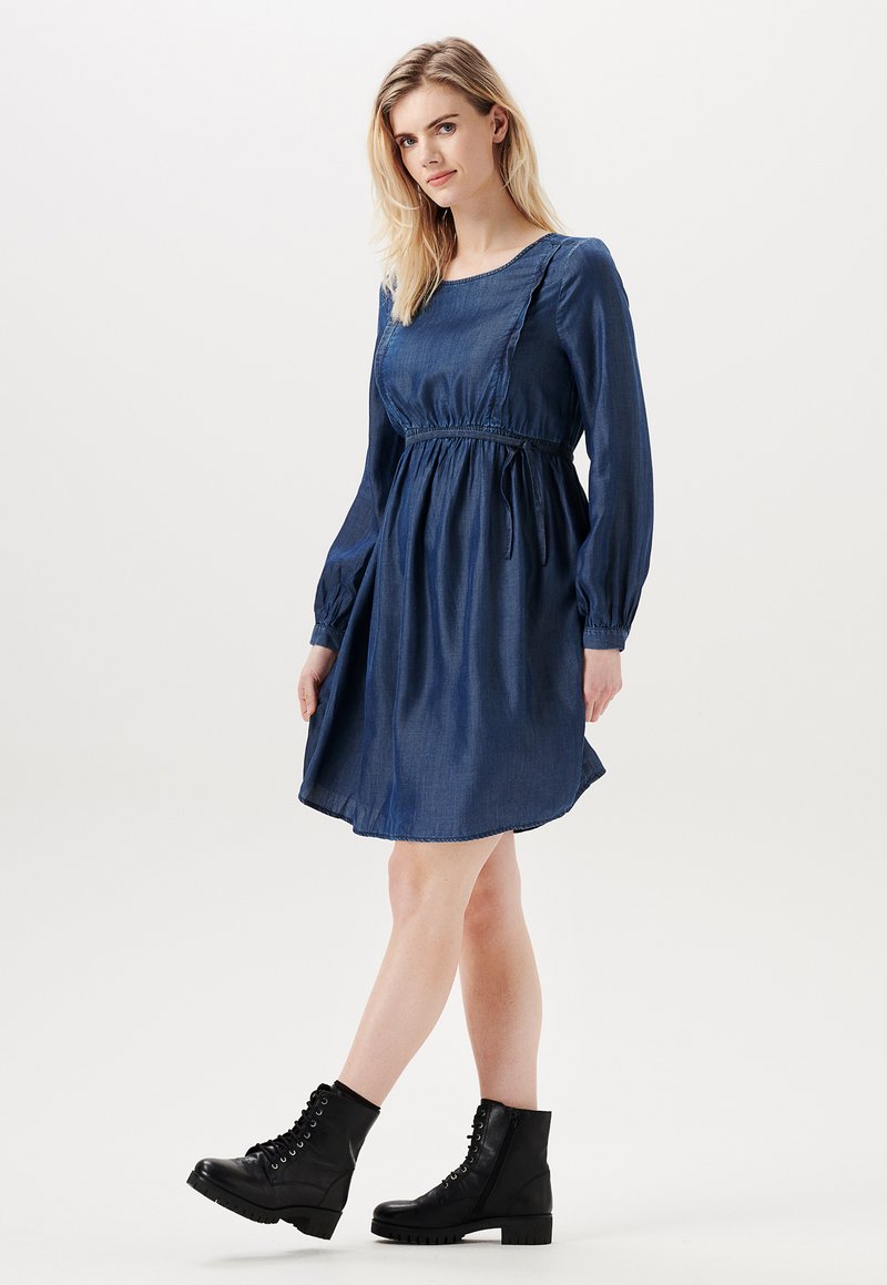 Esprit Maternity Denim dress darkwash/black denim Zalando.ie