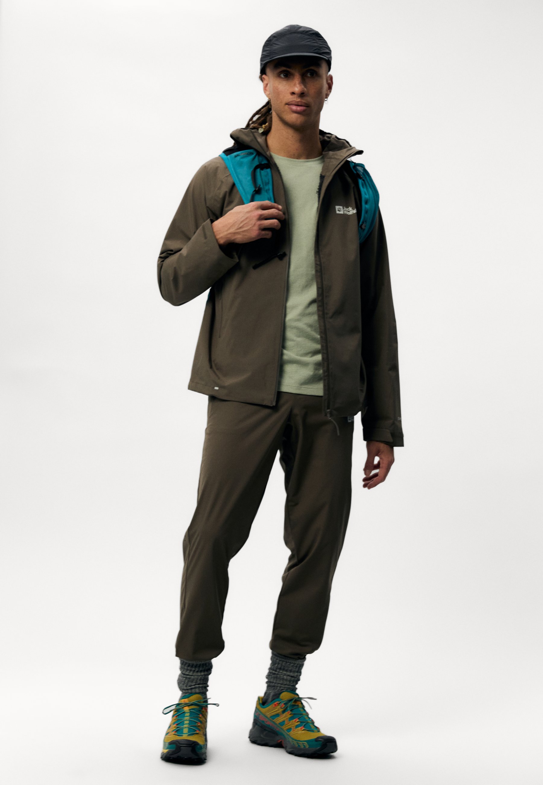 Jack Wolfskin PRELIGHT - Outdoor jacket - cold coffee/light brown