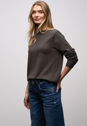 BASIC U-BOOT - Strickpullover - braun