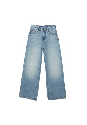 Široké nohavice - stone blue denim