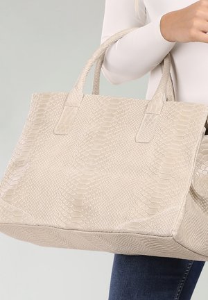 DrachenLeder, Handbag - beige