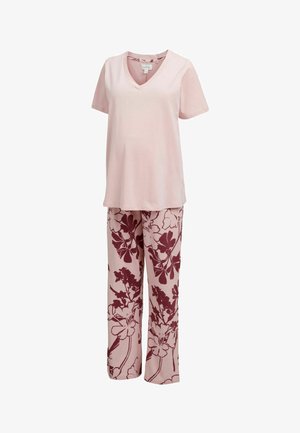 Next, MATERNITY SHORT SLEEVE PYJAMAS SET - Nattøj sæt - pink floral