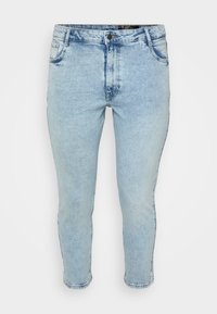 NMMONI CURVE - Karcsúsított farmerek - light blue denim