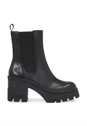 Bottines à talons hauts - black