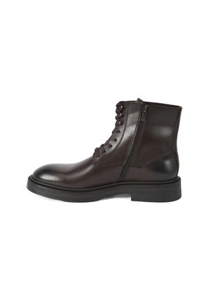 Schnürstiefelette - brown