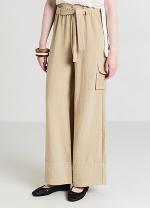 Calliope Pantalon cargo - sabbia