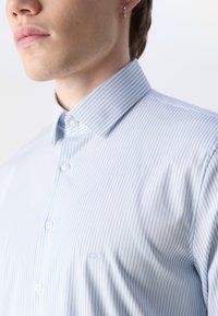Calvin Klein STRIPE SLIM - Επίσημο πουκάμισο - vista blue