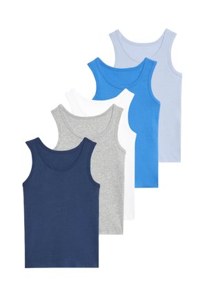 5PACK PURE COTTON - Maglietta intima - blue mix