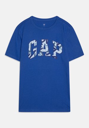 FILLED LOGO ARCH TEE BOYS - T-shirt imprimé - dazzling blue