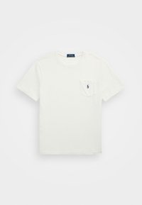 STANDARD FIT COTTON LINEN POCKET T-SHIRT - T-shirt basique - nevis