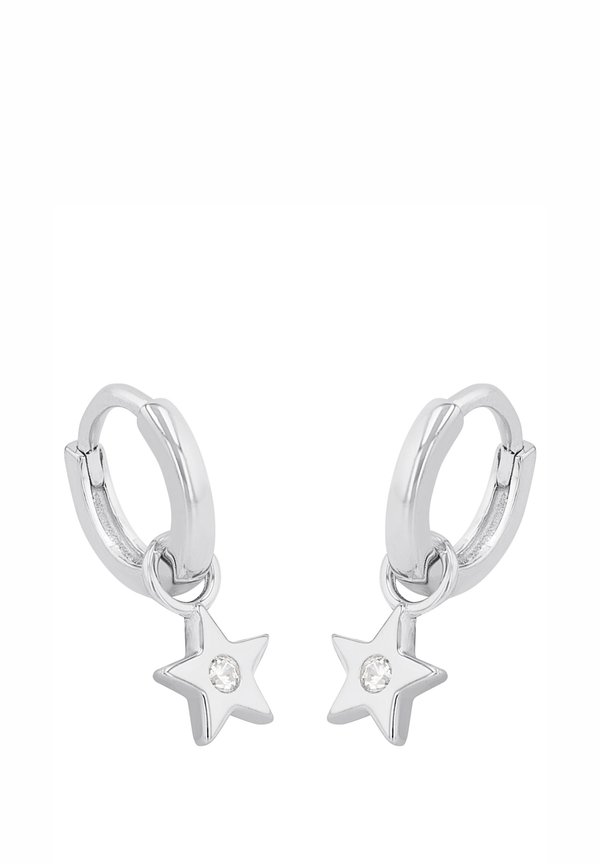 STERNE – Ohrringe – silberfarben