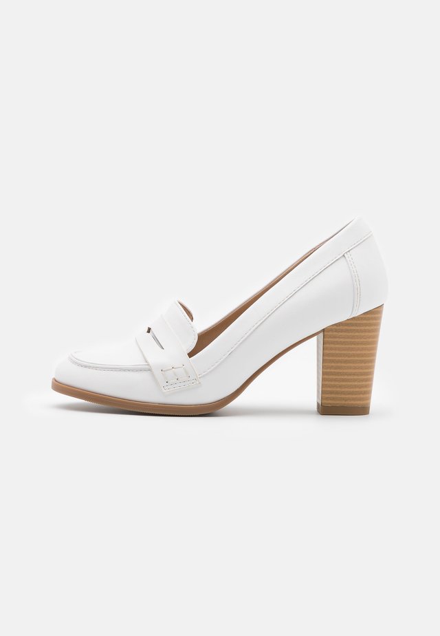 CHANNING - Classic heels - crème white