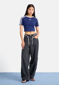 adidas Originals 3-STRIPES BABY - T-shirts print - dark blue