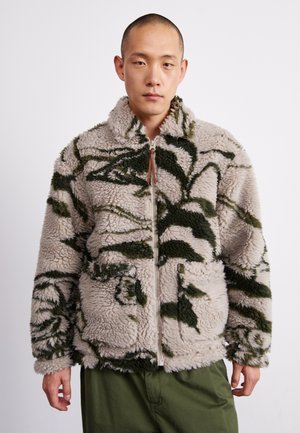 Obey Clothing MUSHROOM JACKET - Polárdzseki - silver grey/multi
