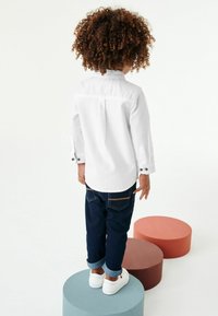 Next LONG SLEEVE TRIMMED OXFORD - Krekls - white