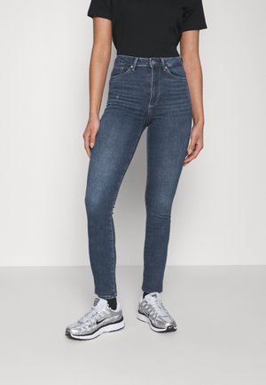 Vero Moda Tall SKINNY JEANS - Jeans Skinny Fit - dark blue denim
