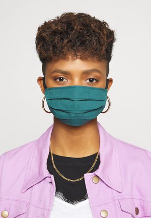 5 PACK - Stoffmaske - teal/green/black