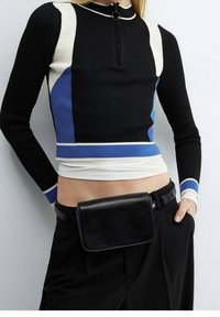 Mango Pullover - black