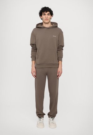 REGULAR LIGHT HOODIE UNISEX - Sweatshirt - taupe