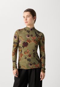 Scotch & Soda LONG SLEEVE - Top s dlhým rukávom - khaki