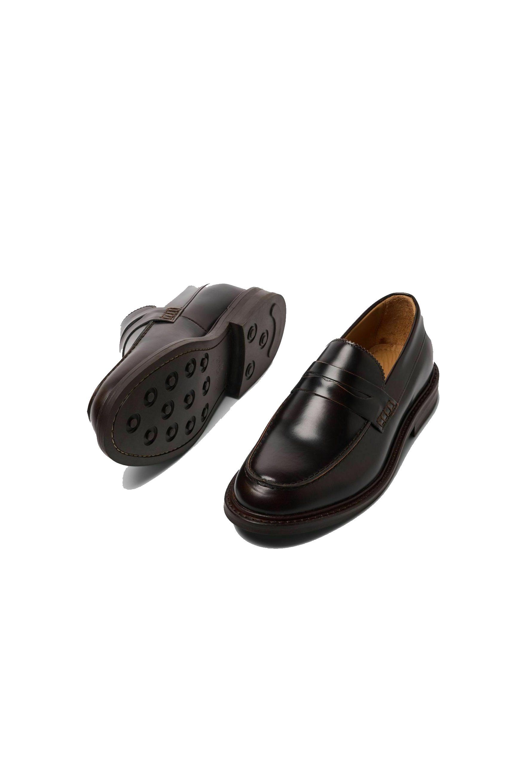 Selected Homme Mocassins de ville demitasse/marron ZALANDO