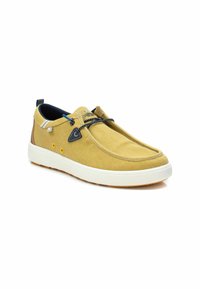 XTI Zapatos con cordones - yellow