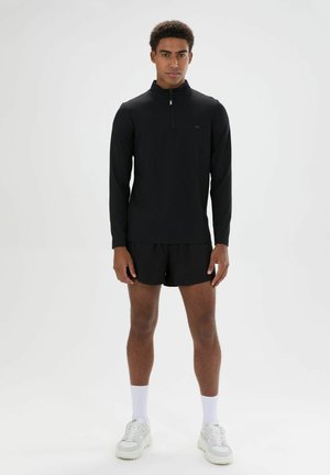 Ellesse, EDMOND 1/4 ZIP TOP - Блуза с дълги ръкави - black