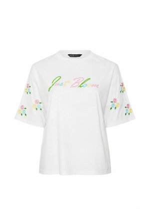 Yours Clothing, PLUS SIZE T-SHIRTS. - Printtipaita - white